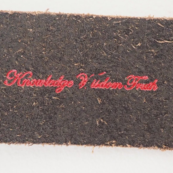 Robert Graham Harringay Leather Belt Dark Brown Men's Size 32 NWOT - Picture 9 of 12